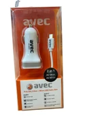 AVEC 631 ÇAKMAKLIK ARAÇ ŞARJ SETİ MİCRO USB KABLOLU - 1