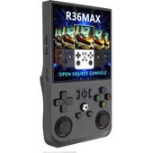 Ozmik R36 Max Oyun konsolu 4 inç ekran 64G PSP Retro klasik taşınabilir Siyah - 1