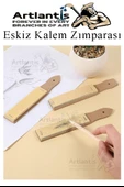 Kalem Zımparası 2 Adet Eskiz Zımpara Kağıdı Füzen Kömür Kalem Karakalem Kalemtraş Kömür Bileme İnce Dişli Çizim Zımpara thumbnail 6