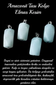 Sertifikalı Fasetli Doğal Akuamarin Taşı Kolye - 1.kalite thumbnail 2