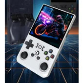 Ozmik R36 Max Oyun konsolu 4 inç ekran 64G PSP Retro klasik taşınabilir Beyaz - 2
