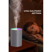Ozmik SD09 Hava Nemlendirici Buhar Makinesi Ve Aroma Difüzörü H2O Humidifier 400 Ml Ultrasonik Siyah - 2