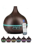 Hava Nemlendirici 7 Led Işıklı Aromatik Oda Kokusu 550 Ml Kahve Aroma Difüzörü Buhar Makinası - 1