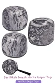 Sertifikalı Gerçek Desenli Harita Jasper Taşı Kütle thumbnail 1