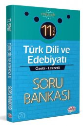 11. Sınıf VIP Türk Dili ve Edebiyatı Özetli Lezzetli Soru Bankası - Editör Yayınevi - 1