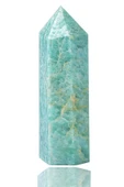 Sertifikalı 1.kalite Doğal Amazonit Doğal Taş Piramit Kazık Obelisk Parça thumbnail 4