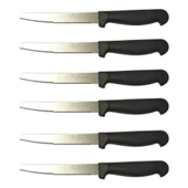 Premont İtalyan 6 Lı Tırtıklı + Düz Meyve, Sebze Bıçağı 11,5 Cm - 1