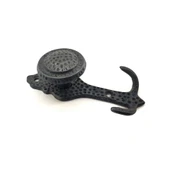 Antika Tarz Dekoratif Pirinç Portmanto Askı - 115x51 Mm, Oksit - 1