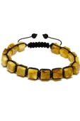 Sertifikalı Küp Kesim Sarı Doğal Damla Kehribar Bileklik (ukrayna) thumbnail 4
