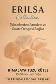 Sertifikalı Himalaya Tuzu Kütle 25–30 mm Ham Doğal – Toksinlerden Arındıran Şifa Taşı thumbnail 1
