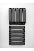 Sunpro 10 Adet Çok Amaçlı Plastik Siyah Kulp - 3