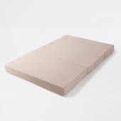 Valeria Katlanır Yatak Olabilen Koltuk Çift Kişilik Bej Çift - 6