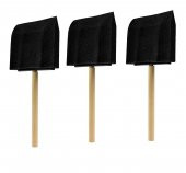 Boyama Fırçası 3 Adet Büyük Boy FlyArt Sünger Sanatsal Boyama Fırçası Büyük Boy 3 Adet thumbnail 1