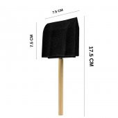 Boyama Fırçası 3 Adet Büyük Boy FlyArt Sünger Sanatsal Boyama Fırçası Büyük Boy 3 Adet thumbnail 2