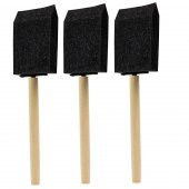 Boyama Fırçası 3 Adet Orta Boy FlyArt Sünger Sanatsal Boyama Fırçası Orta Boy 3 Adet - 1