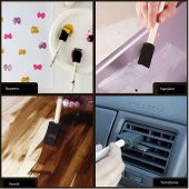 Boyama Fırçası 3 Adet Orta Boy FlyArt Sünger Sanatsal Boyama Fırçası Orta Boy 3 Adet - 5