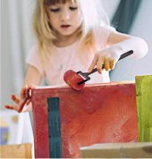 Rulo Sünger Boya Fırçası Küçük Boy 3 Adet Flyart Sanatsal Rulo Fırçası Sünger Küçük Boy 3 Adet - 4