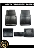 Gold Oto Aksesuar Fiat Tofaş Murat 131 Başak 3d Victoria Siyah Oto Paspas - 1