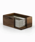 Woodsaka Kartvizitlik - Ceviz - 11.8cm x 7.7cm x 4.4cm - 2