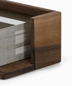Woodsaka Kartvizitlik - Ceviz - 11.8cm x 7.7cm x 4.4cm - 3