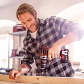 Einhell Tp-Cd 18/50 Li i Bl Kömürsüz 18V 2AH Çift Akülü Darbeli Matkap + 42 parça Vidalama Uç Seti M-CASE Kutu - 5