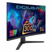 Casper Excalibur M.E27FVC-E 27" 300Hz 1Ms HDMI+DP HDR FullHD G-Sync FreeSync VA Curved Vesa Monitör - 2