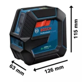 BOSCH GLL 2-15 G LB 10 Lazer Hizalama - 0601063W02 - 2
