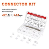 460 Adet Xh2,54 Jst Konnektör Seti 2,54mm 2-6 Pim Takım 5 Çeşit Şeffaf Çantada - 6