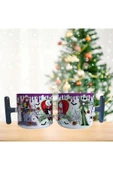Noel öncesi kabusu jack ve sally Porselen Fincan / Kupa -mug - 2