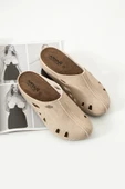 Albishoes Cherry Tam Anatomik Sabo Medikal Iş Mutfak Aşçı Doktor Hemşire Hastane Önü Kapalı Terlik - 4