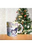 Kuromi ve Hello Kitty Porselen Kupa - 2