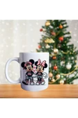 Sevgililer günü Mickey mouse porselen kupa - 1