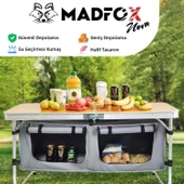 Katlanabilir Ahşap Kamp Masası - Madfox Nova - 547280 - 8