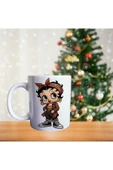 Betty Boop - Leopar Şıklığı Porselen Kupa - 1