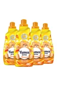 Yumoş Extra Konsantre Çamaşır Yumuşatıcısı Hanımeli 1440 ml 60 Yıkama 4 Adet - 2