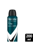 Rexona Men Erkek Sprey Deodorant Invisible Black & White 72 Saat Kesintisiz Koruma 200 ml - 1