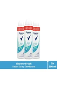 Rexona Kadın Deodorant Sprey Shower Fresh 200 ml X3 - 1