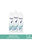 Rexona Kadın Sprey Deodorant Shower Fresh 150 Ml X3 Adet - 1
