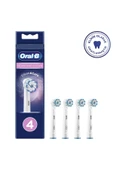 Oral-B Diş Fırçası Yedek Başlığı Cleancare Sensitive Ultra Thin 4 Lü thumbnail 1