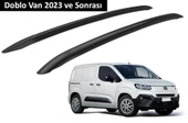 Fiat Doblo Van 2023 ve Sonrası Orjinal Tip OEM Tavan Çıtası (Siyah Renk) thumbnail 1