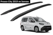 Toyota Proace City 2019 ve Sonrası Orjinal Tip OEM Tavan Çıtası (Siyah Renk) thumbnail 1
