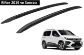 Peugeot Rifter 2019 ve Sonrası Orjinal Tip OEM Tavan Çıtası (Siyah Renk) thumbnail 1