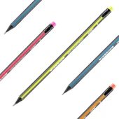 Junior Negro HB Üçgen Silgili Kurşun Kalem 72 Adet (130110) - 2