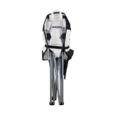Katlanır Kamp Piknik Sandalyesi - Madfox Moonchair Deluxe - Siyah/Gri - 547212 - Taşıma Çantalı - 6