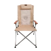 Katlanır Kamp Piknik Sandalyesi - Madfox Haven - 6 Kademeli - Bej - 547282 - Taşıma Çantalı thumbnail 3