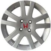 Truva-236 6.0X15 4X100 ET45 56.1 Silver Honda Vtec 2 Uyumlu Jant - 1