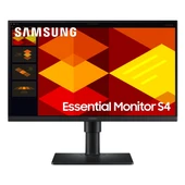 Samsung Essential S4 LS22D400GAUXUF 21.5" 100Hz 5Ms HDMI+DP+USB FullHD IPS Pivot Vesa Monitör thumbnail 1