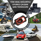 KOBB KBS1A 6V/12V 30Ah Akıllı Akü Şarj ve Akü Bakım / Desülfatör thumbnail 8