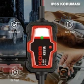 KOBB KBS1A 6V/12V 30Ah Akıllı Akü Şarj ve Akü Bakım / Desülfatör thumbnail 9