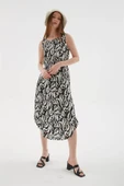 FASHION FRIENDS KADIN DESENLİ ELBİSE 25Y0154K1 - 7
